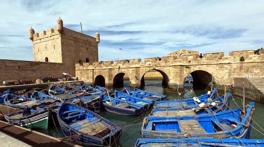 Le port de pêche d'Essaouira - © JL Corgier