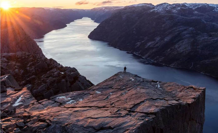 Pulpit Rock - Preikestolen -Explore Lysefjorden - © Visit Ryfylke