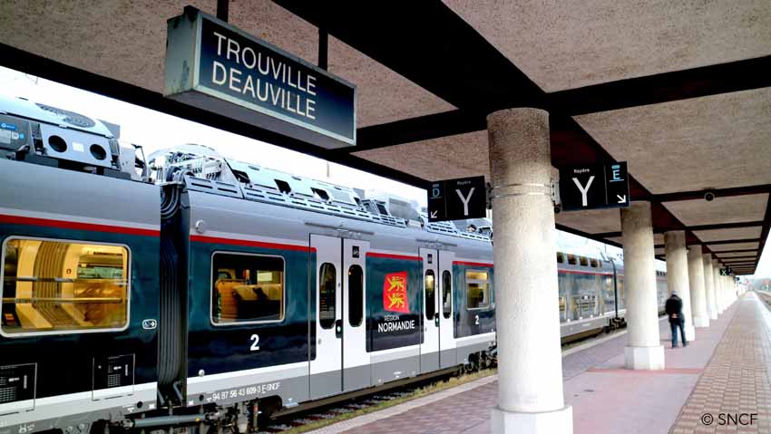 Voyager sans surcoût en train NOMAD dans la Métropole Rouen Normandie