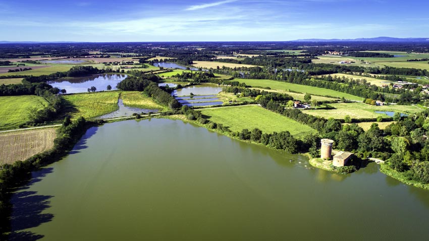 Paysage de la Dombes - © Dombes Tourisme